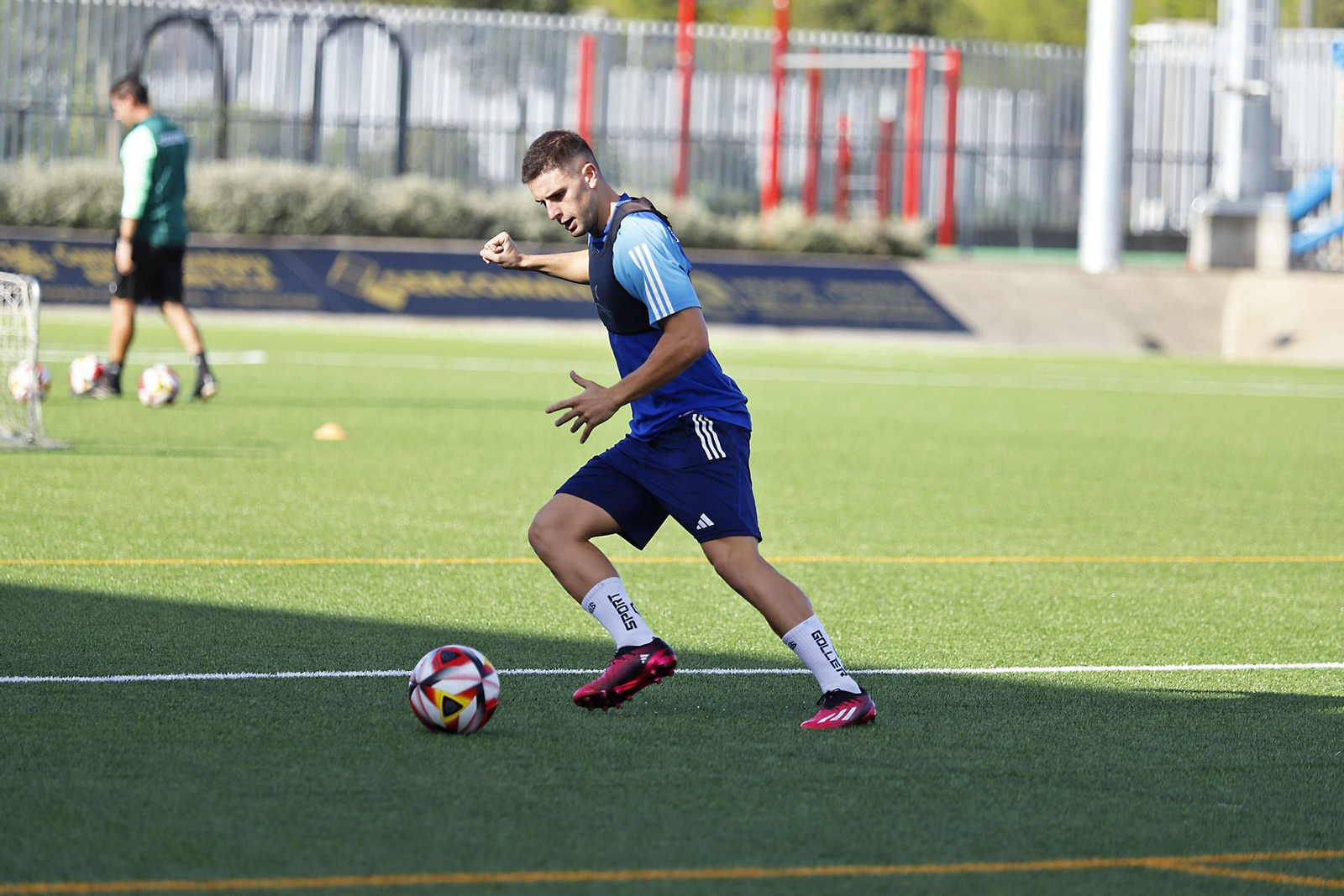 Imágenes del entrenamiento del Recreativo de Huelva