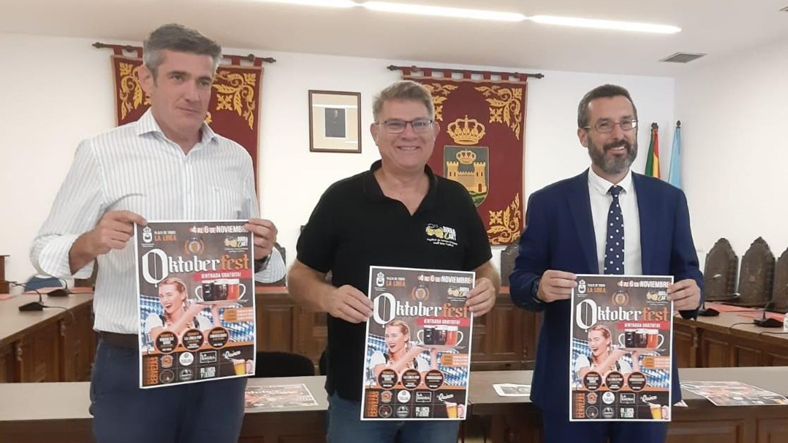 Presentacion Oktoberfest en La Línea