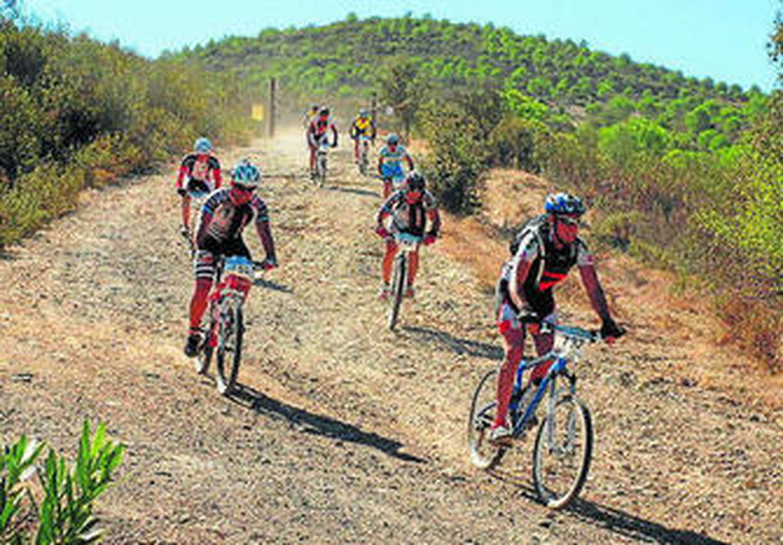 La prueba discurrió por paisajes de gran belleza.