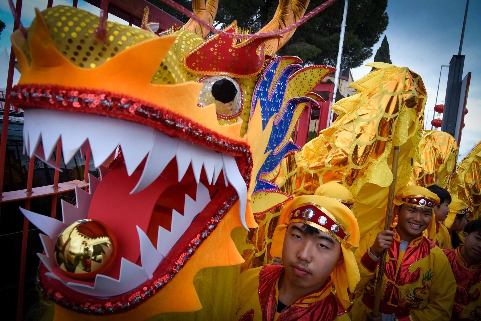 Las imágenes del acto de celebración del Año Nuevo chino en Sevilla