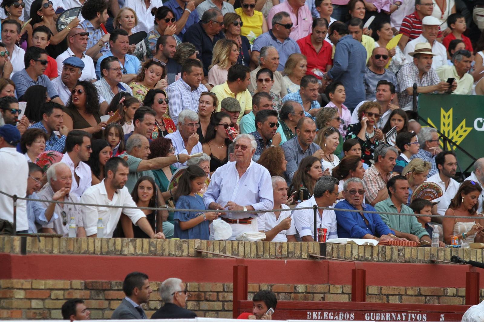 Festejo de Rejones en el coso de La Merced por Colombinas.