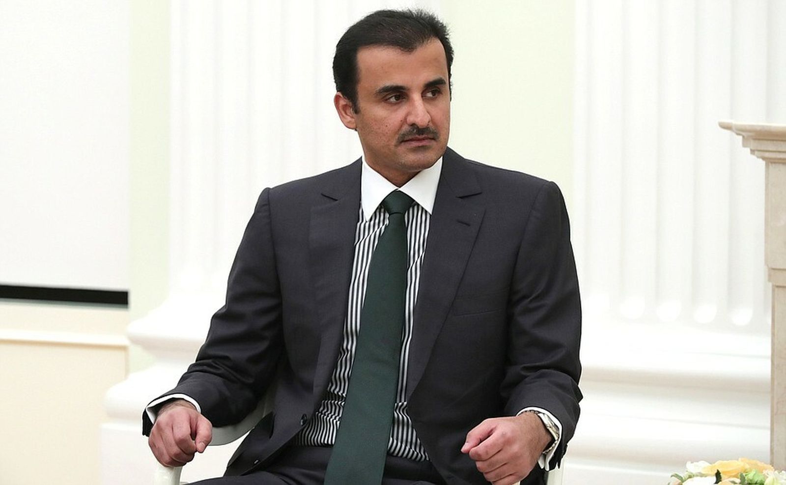 El emir de Qatar, propietario del Carmen de San Agustín