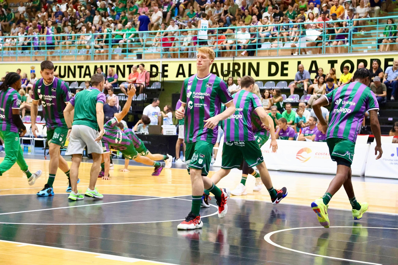 El Unicaja - Mónaco, en fotos