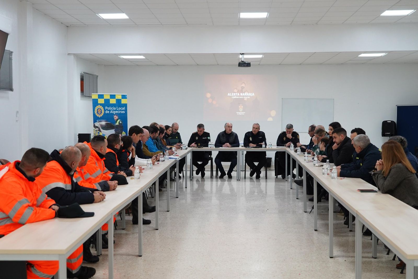 La reunión de Coordinación del Ayuntamiento de Algeciras.