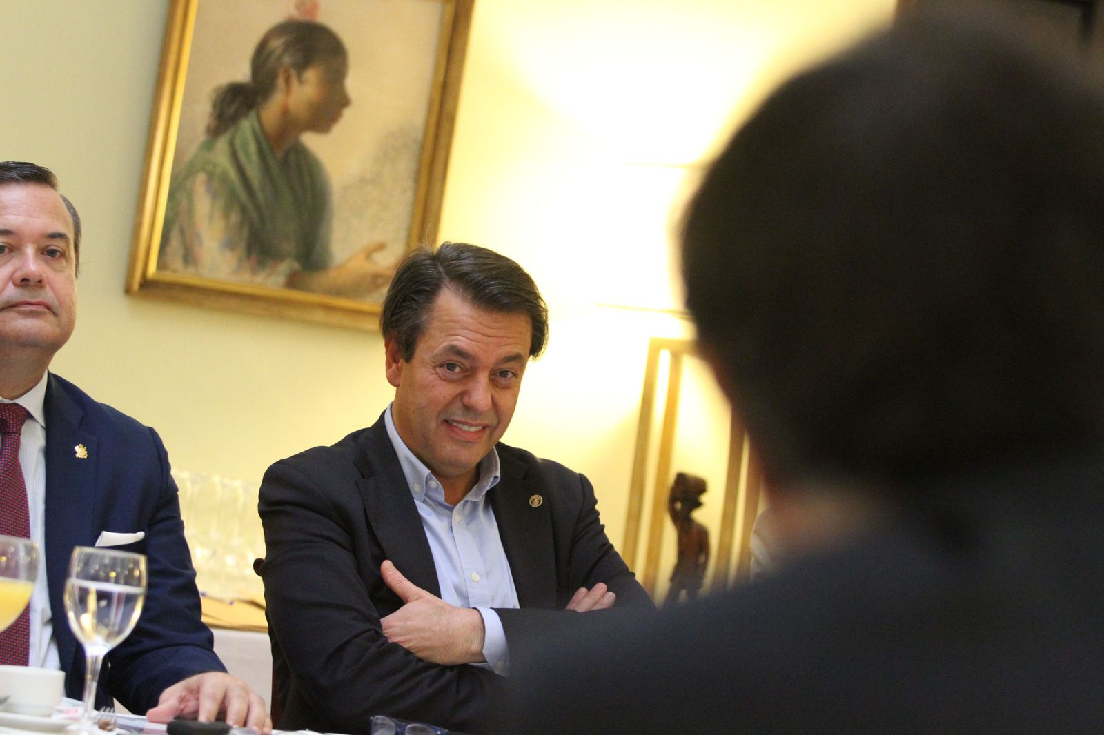 Ferrer-Dalmau, en un acto en Sevilla.