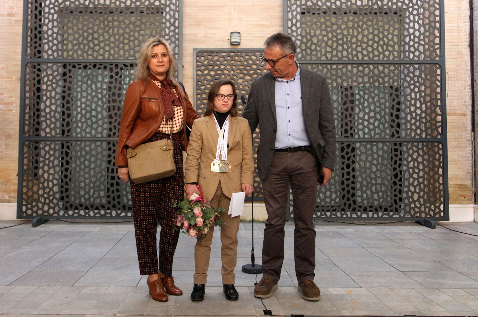 Blanca Betanzos recibida en la Diputación de Huelva, en imágenes