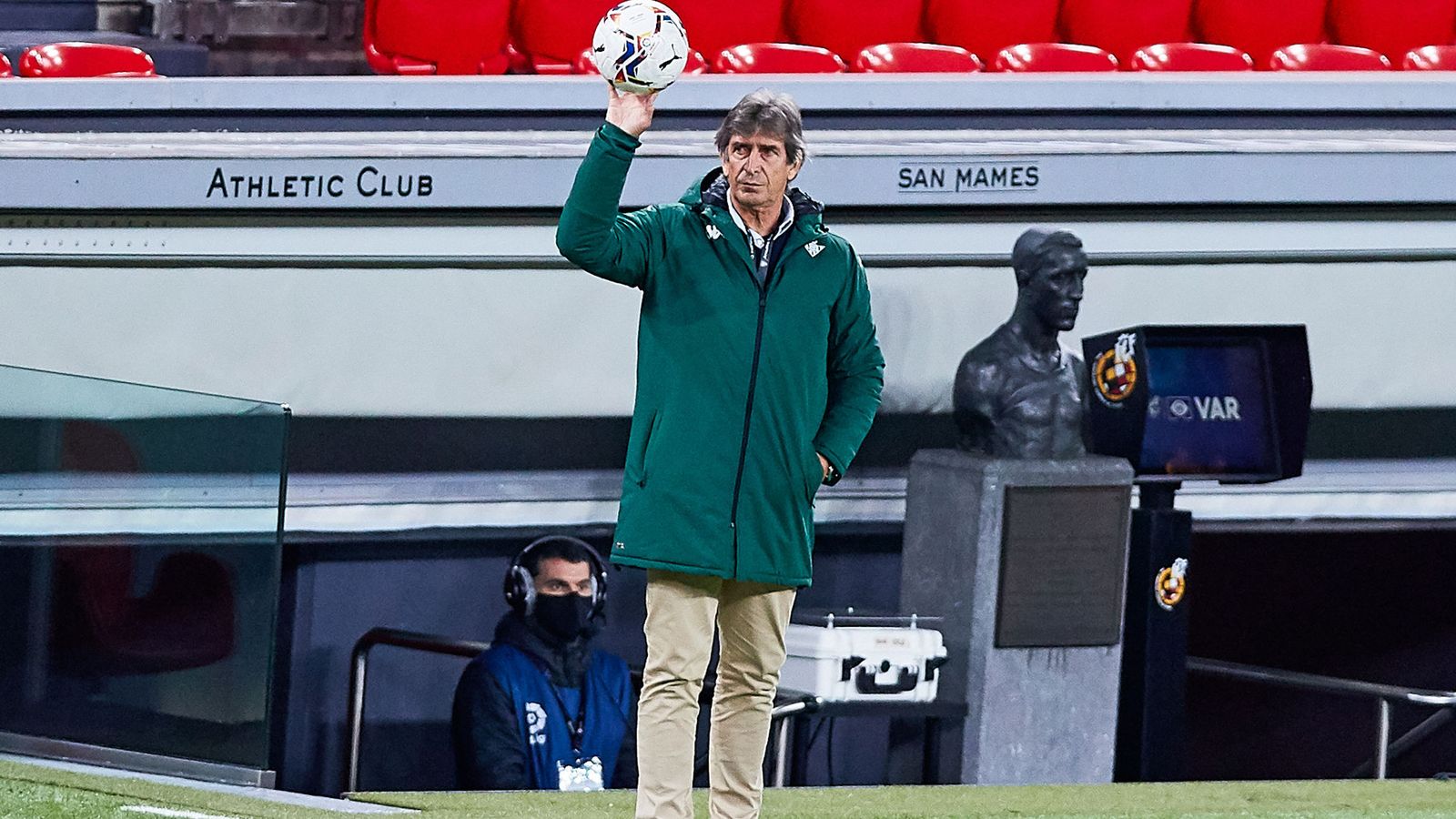 Pellegrini, en San Mamés.