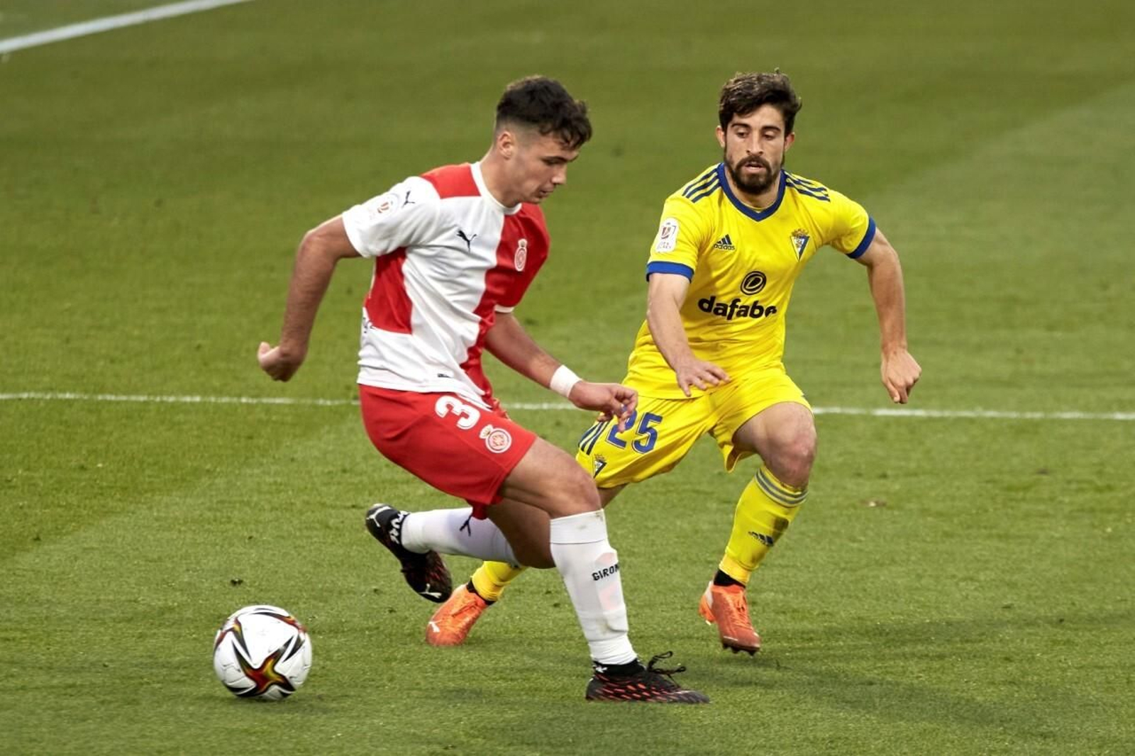 Girona-Cádiz: Las imágenes del partido