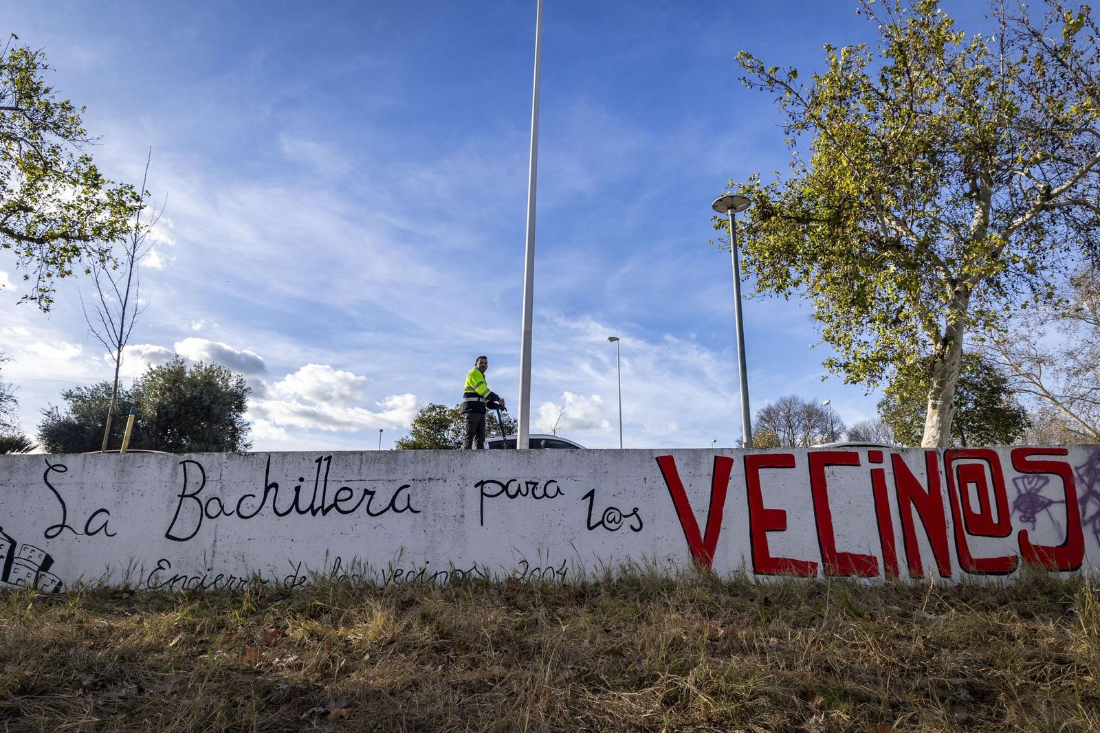 El barrio de la Bachillera, al norte de Sevilla