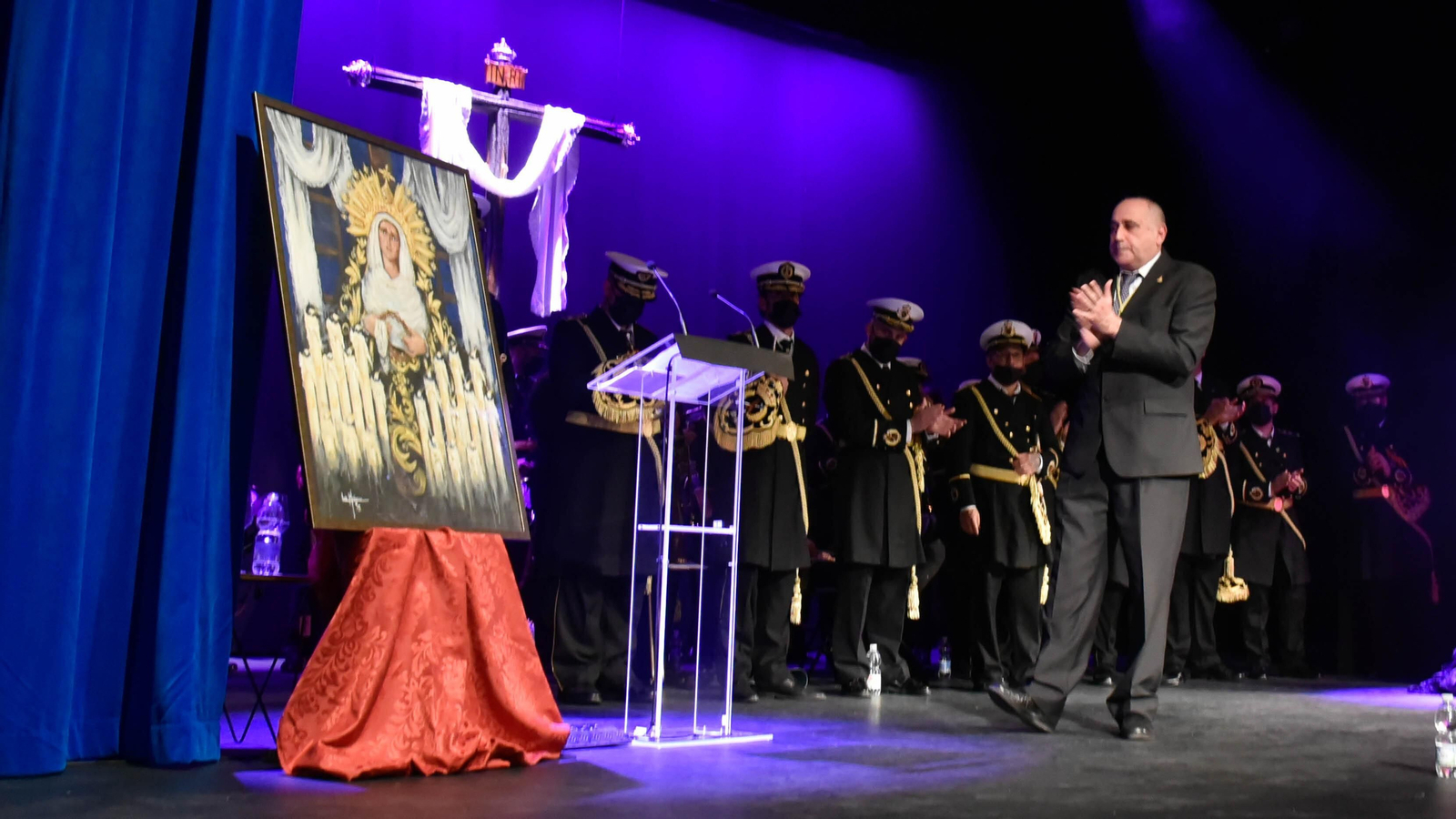 Las fotos de la presentación del cartel de la Semana Santa 2022 de La Línea