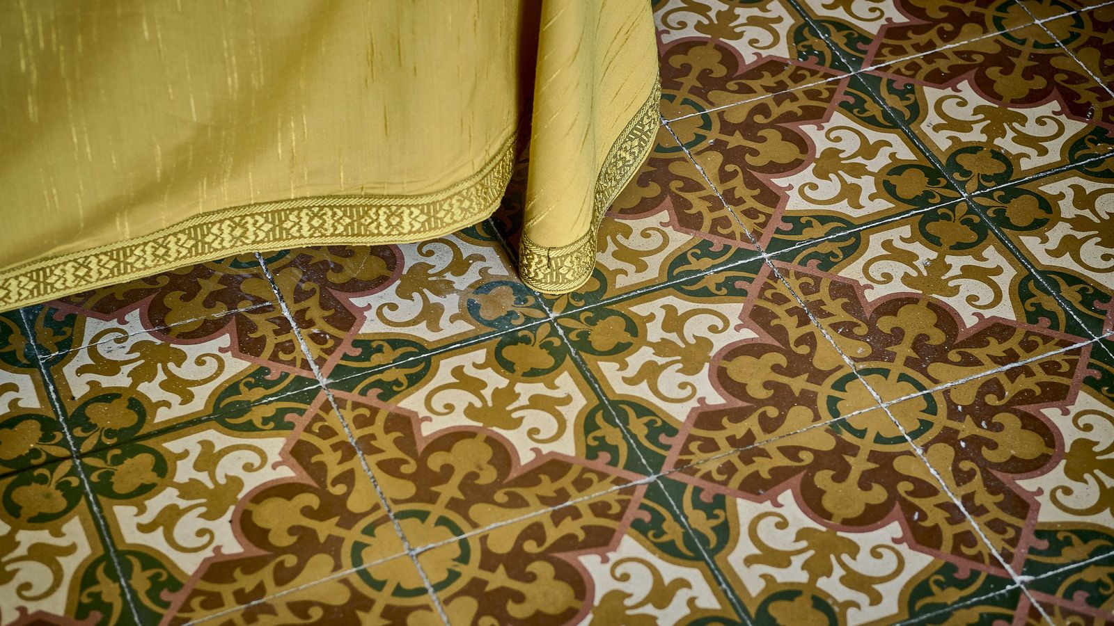 Interior de la finca en Antonio López 7.