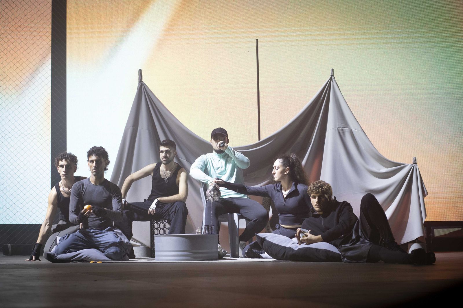 El Palacio estalla al son de Dellafuente, en imágenes