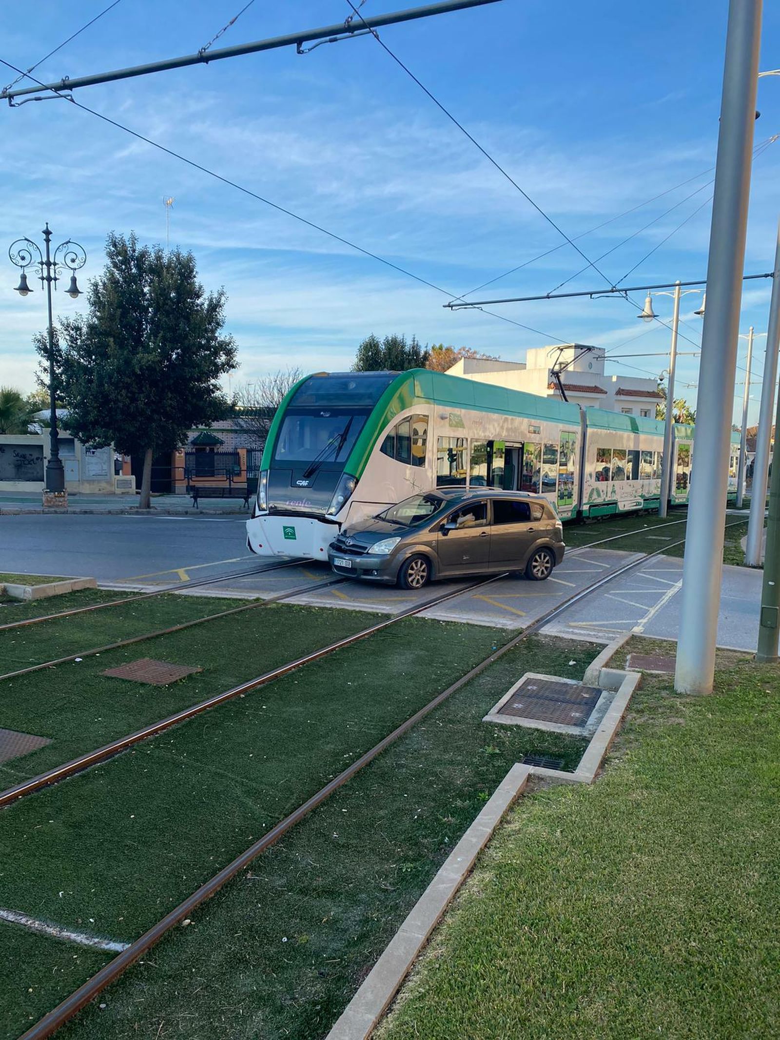 Accidente de tranvía.