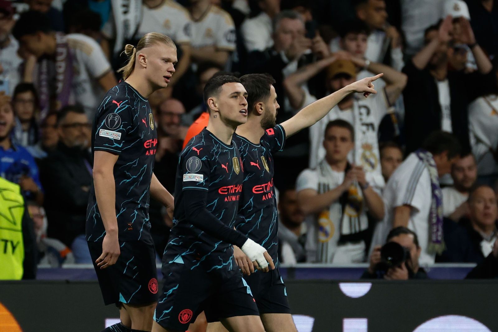 Las fotos del Real Madrid - Manchester City