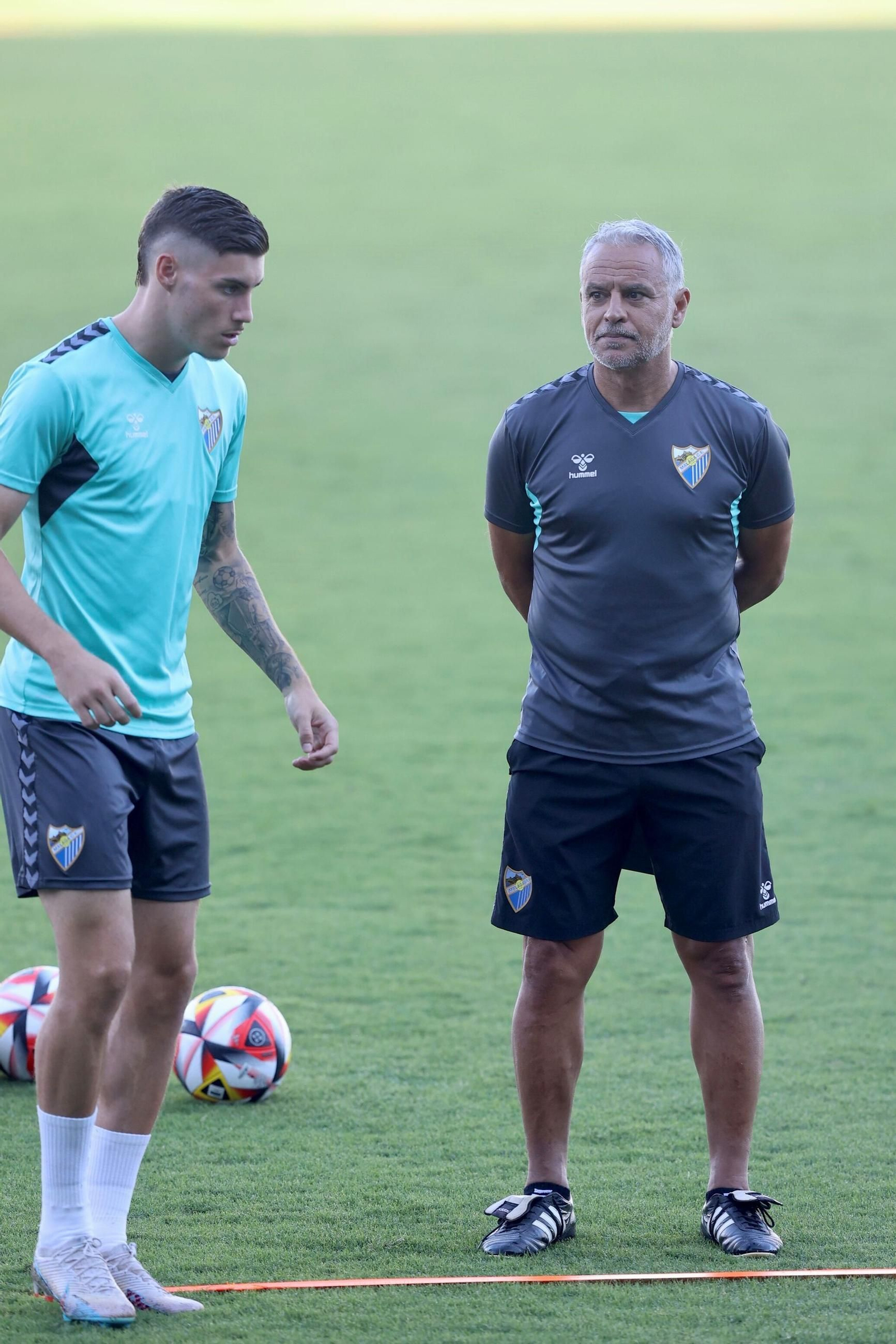 El paso de Sergio Pellicer por el Málaga CF, en fotos