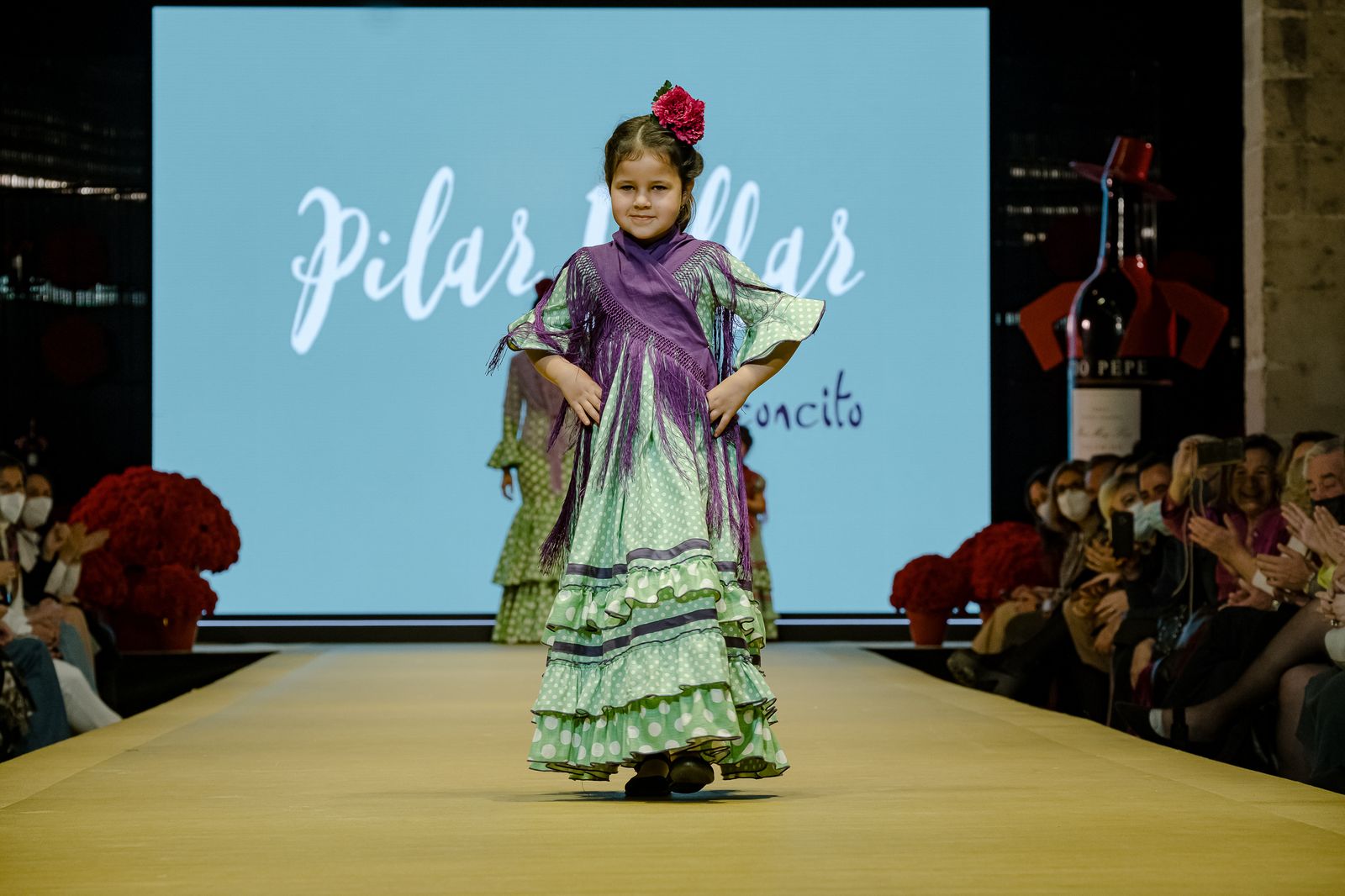 El desfile de Pilar Villar en la Pasarela Flamenca Jerez, todas las fotos
