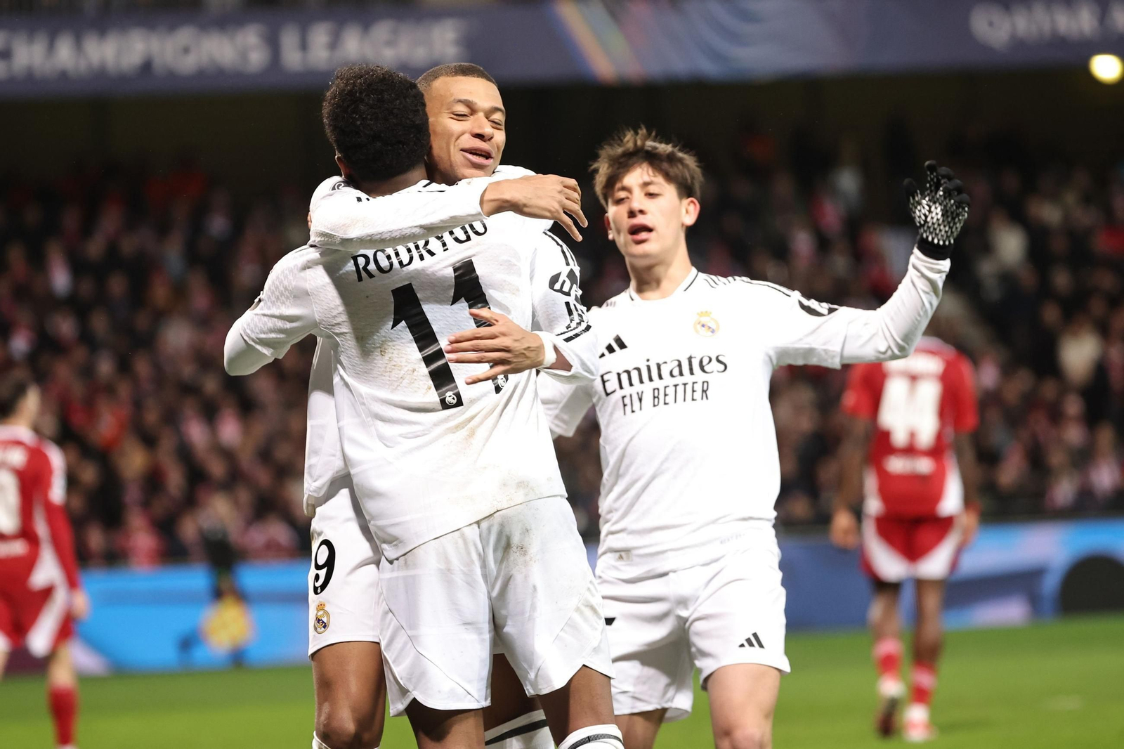 Las fotos del Brest - Real Madrid