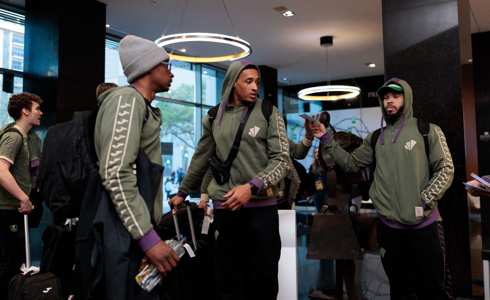 El Unicaja ya está en Valencia para la Copa del Rey tras un pesado viaje