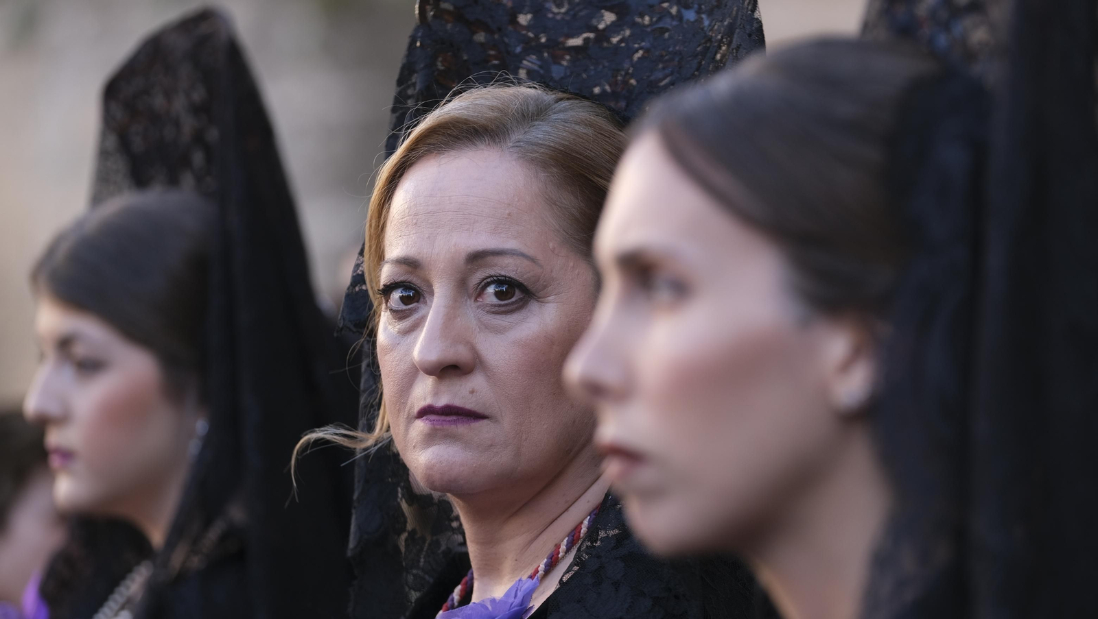 La procesión de Prendimiento en Almería, en imágenes