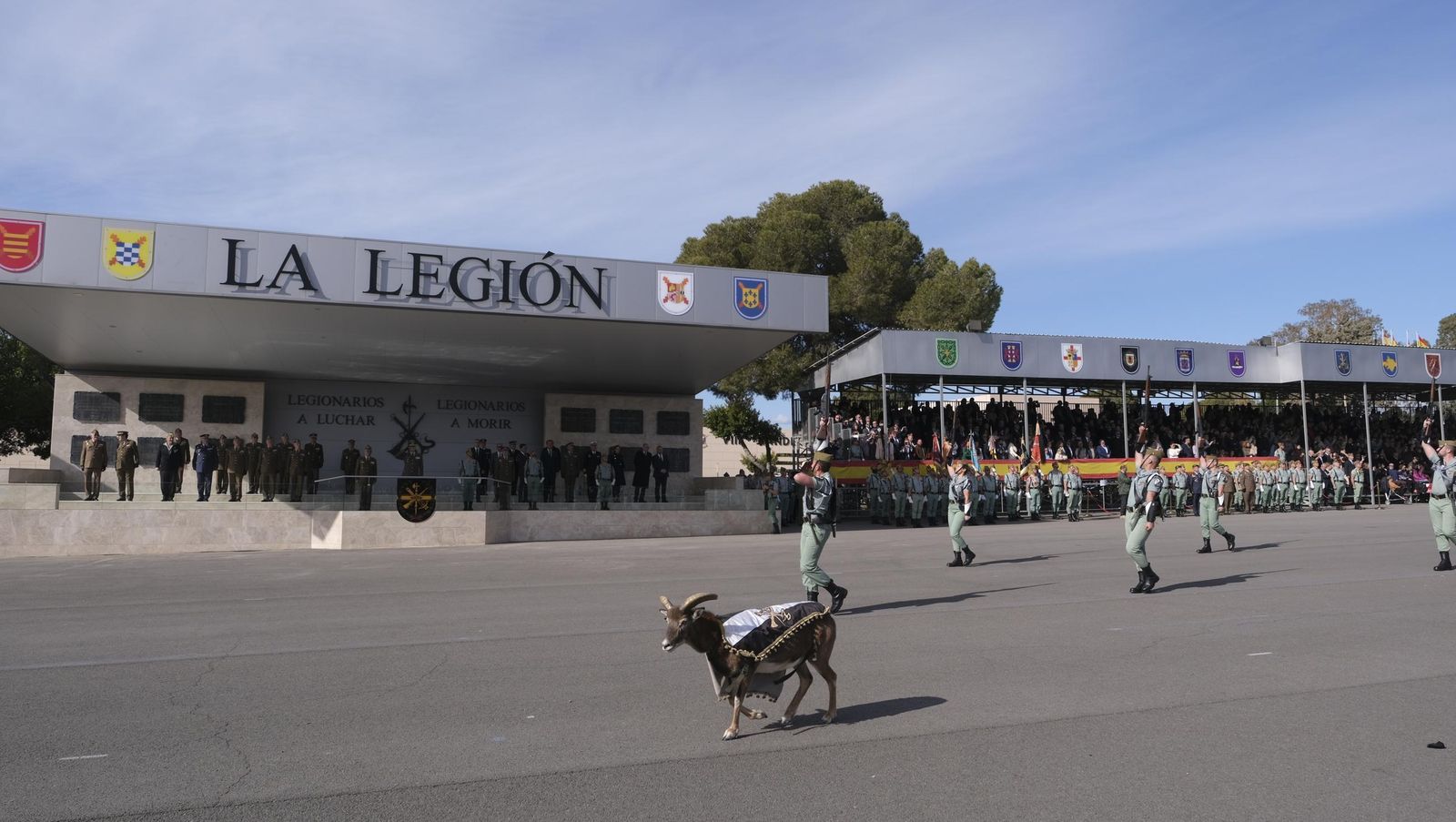 Conmemoración del Combate de Edchera en la Base Álvarez de Sotomayor de La Legión, en imágenes