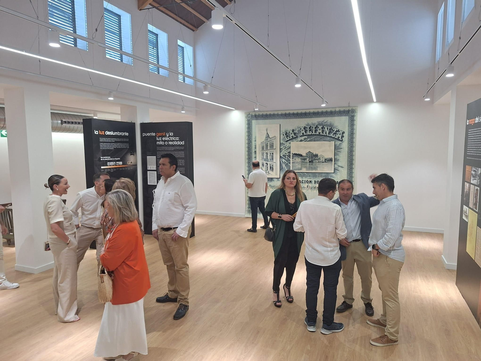 Inauguración del mercado de abastos de Puente Genil