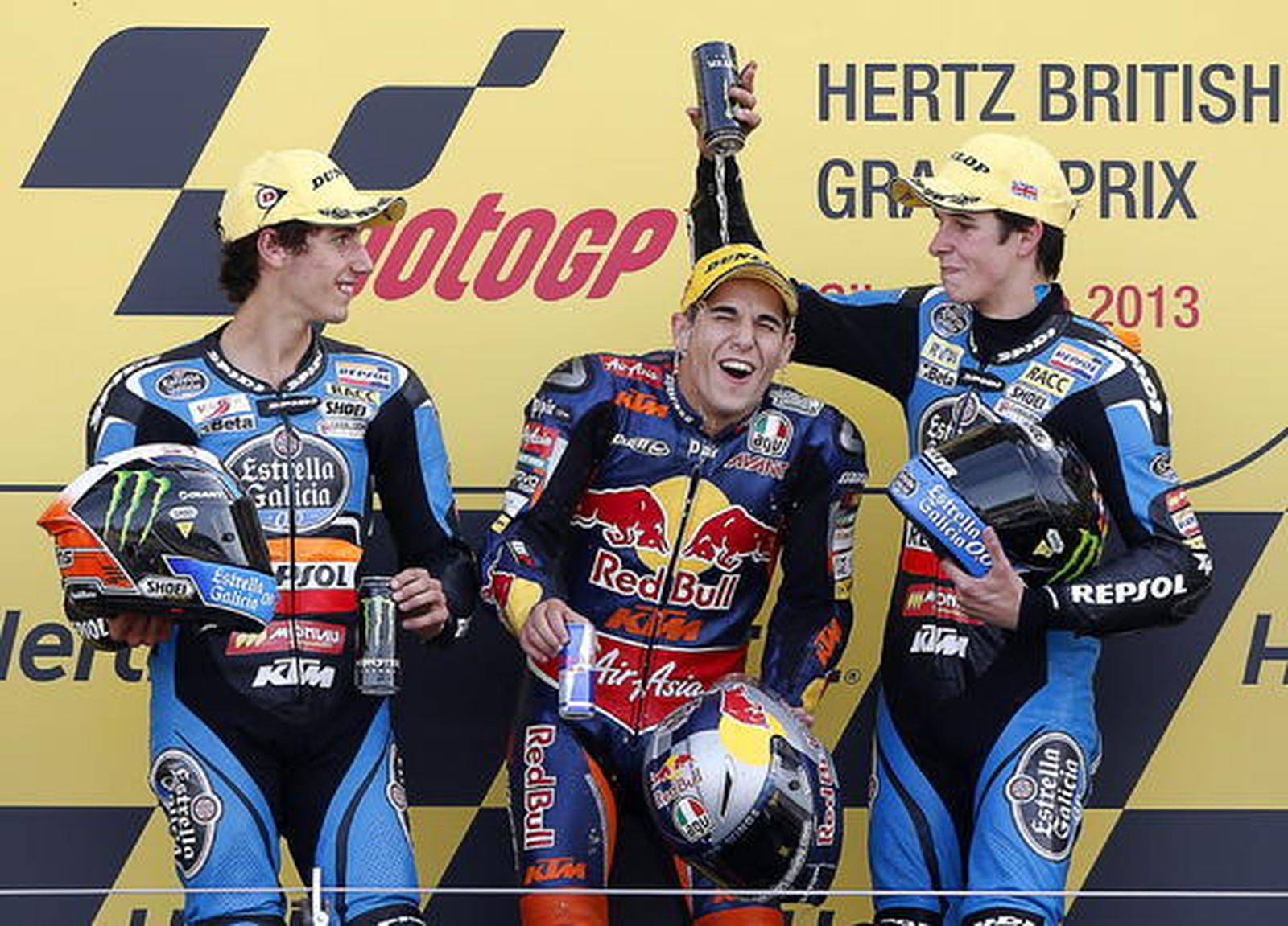 Carrera de Moto3.  Foto: EFE