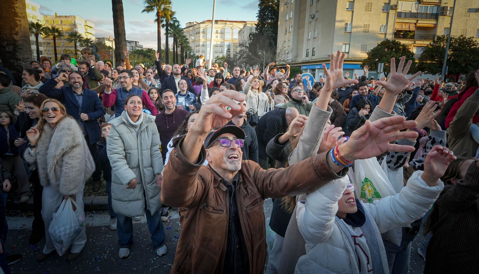 Imágenes de la cabalgata de Reyes Magos en Jerez