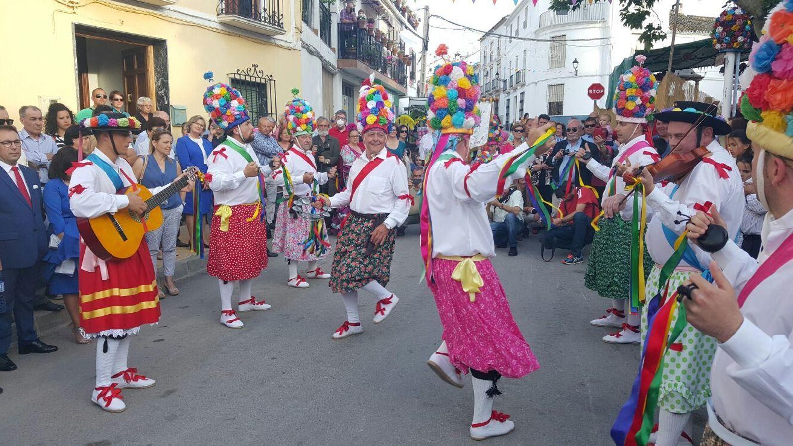 Los danzantes de San Isidro.