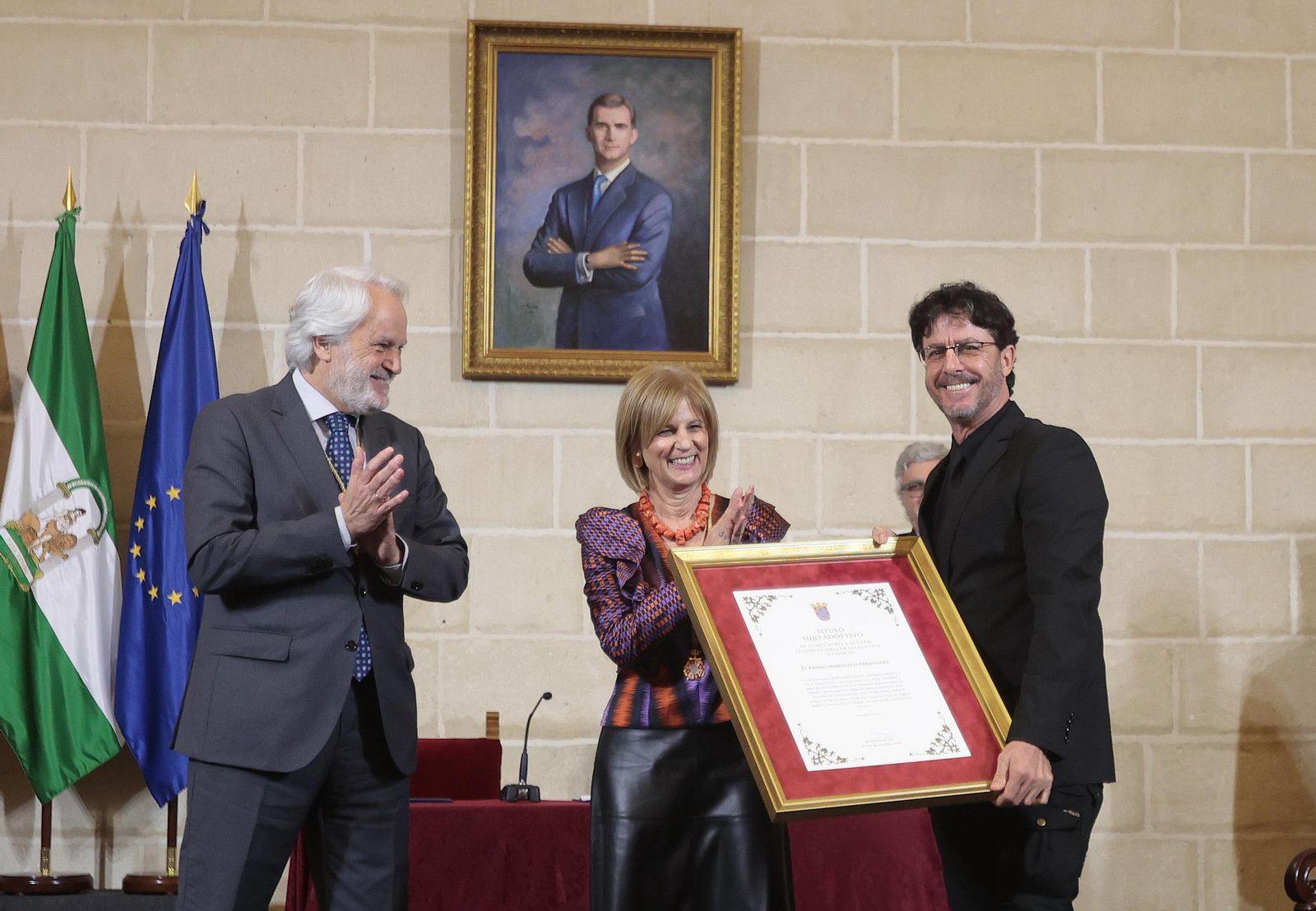 Emilio Morenatti ya es Hijo Adoptivo de Jerez