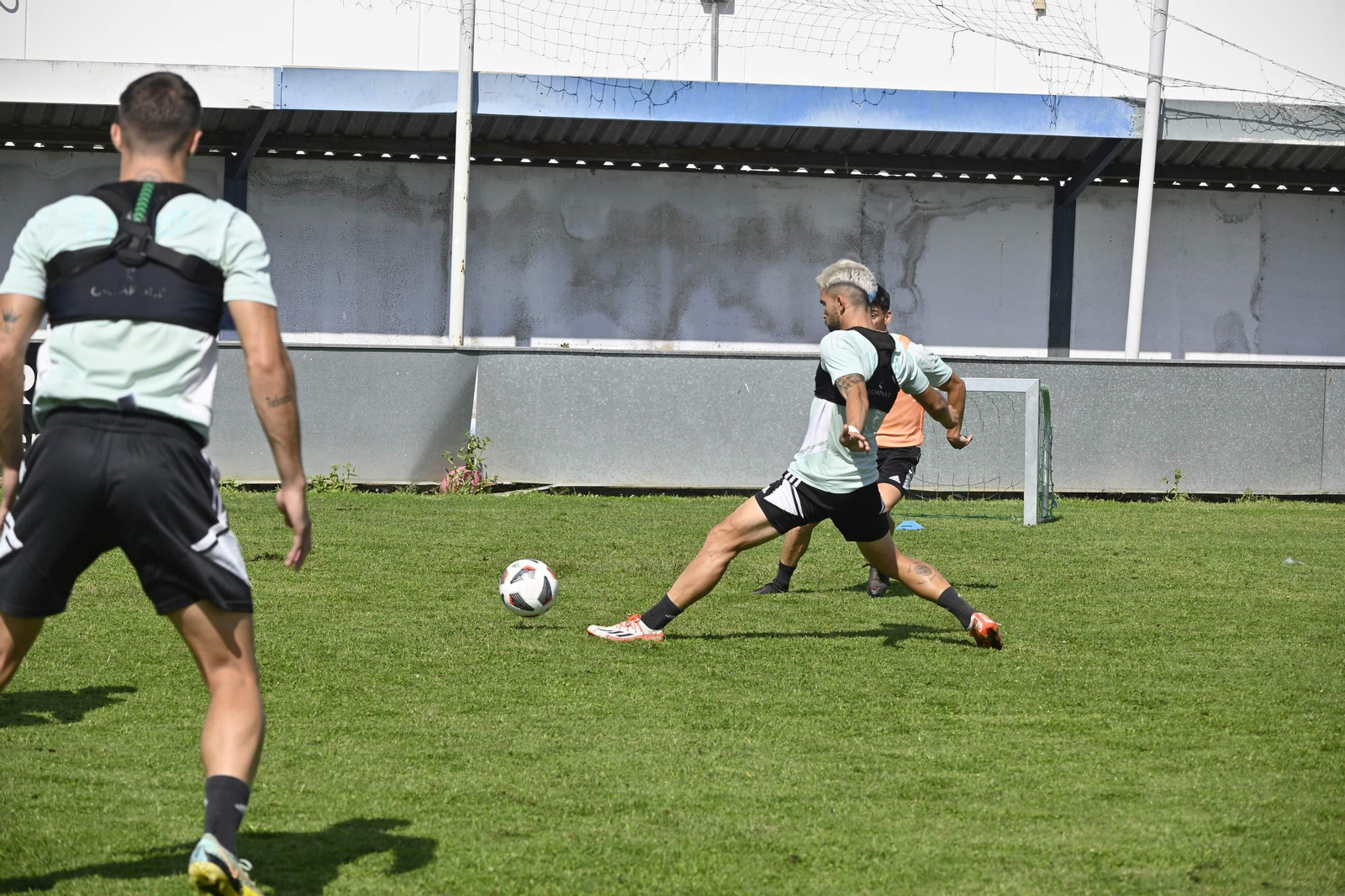 Entrenamiento del Recreativo en Huelva, en imágenes