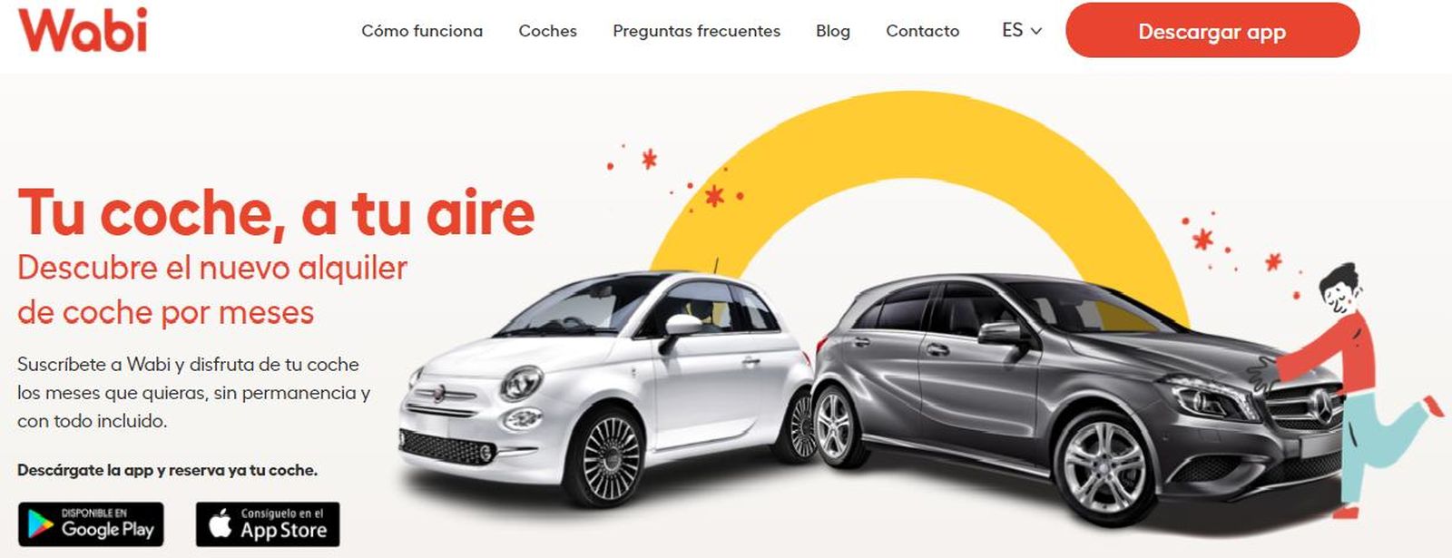 Página web de Wabi.