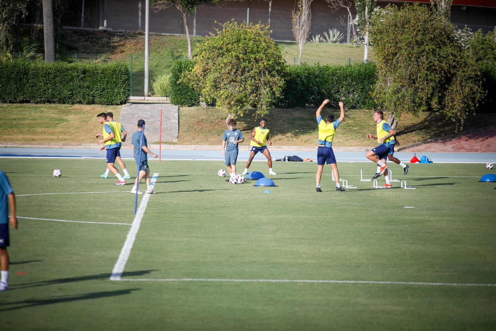 Primer entrenamiento pretemporada del Almería, en imágenes