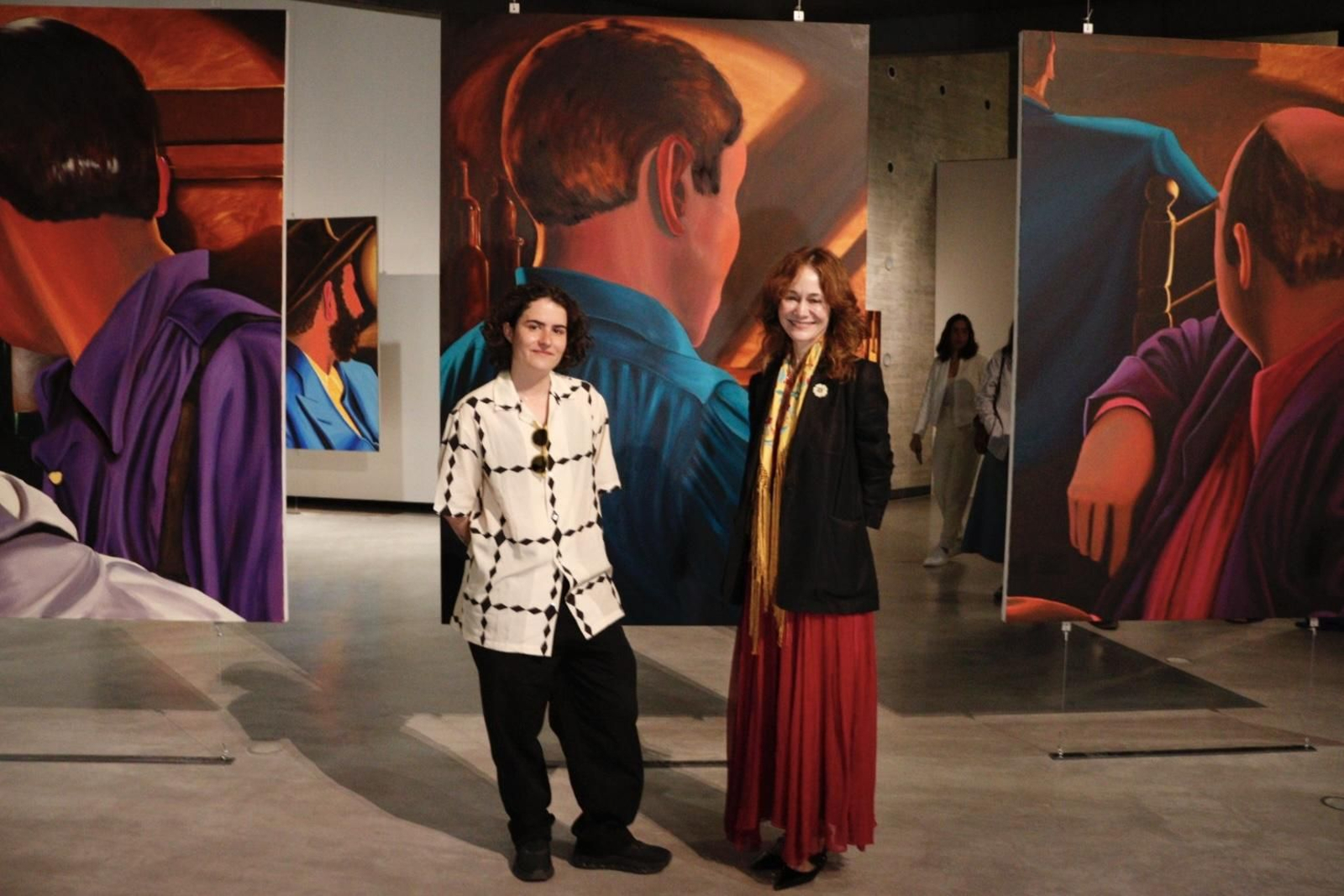 La exposición 'Me duelen los ojos de mirar sin verte' de Ana Segovia, en imágenes