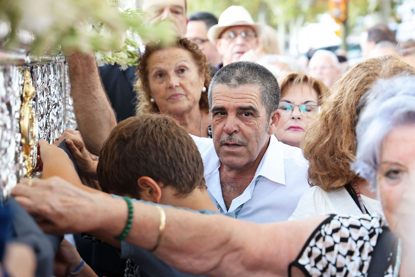 Imágenes de la bajada de la Virgen de la Cinta
