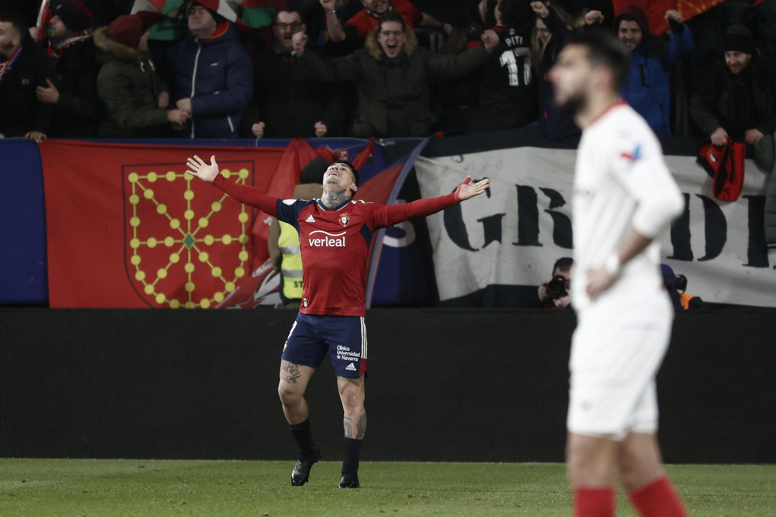 Las fotos del Osasuna-Sevilla de la Copa del Rey