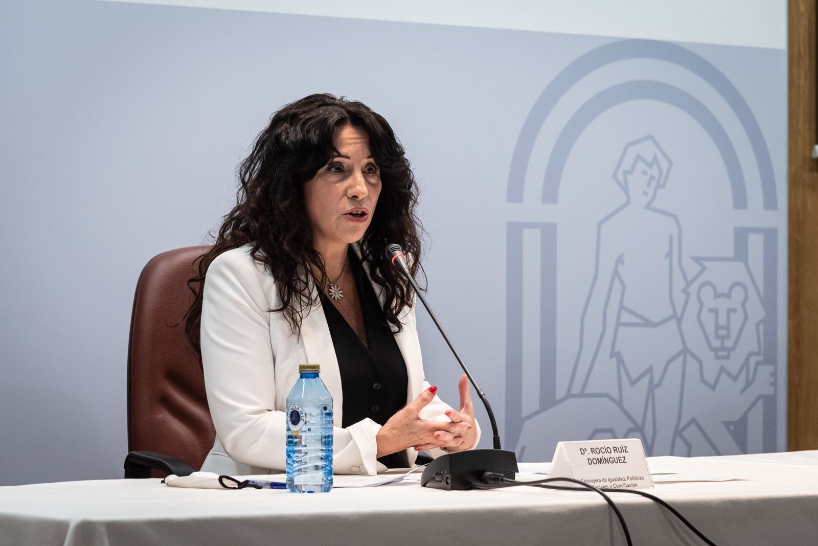 La consejera Rocío Ruiz.