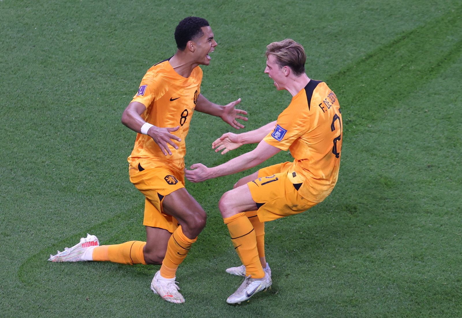 Las imágenes del Senegal - Países Bajos