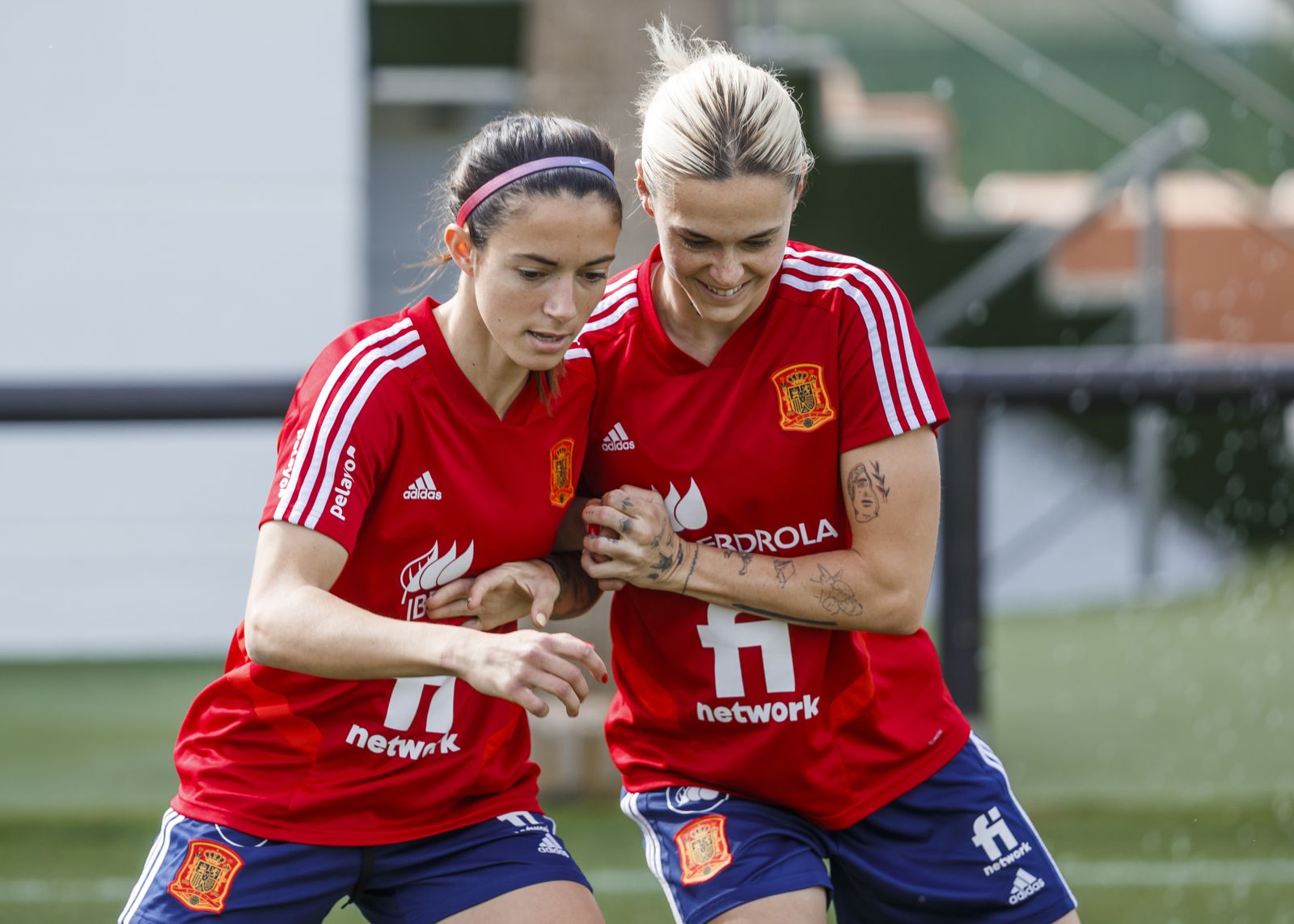 Fotos: la selección española femenina sigue la puesta a punto en Marbella
