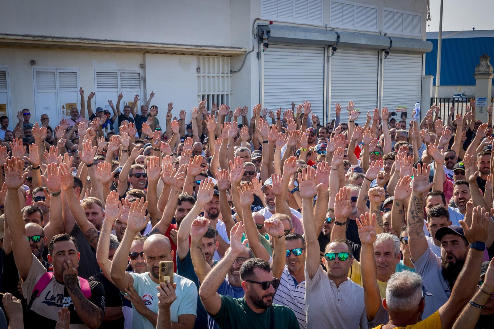 Las imágenes de las protestas de la huelga del metal en Cádiz de este viernes 27 de junio