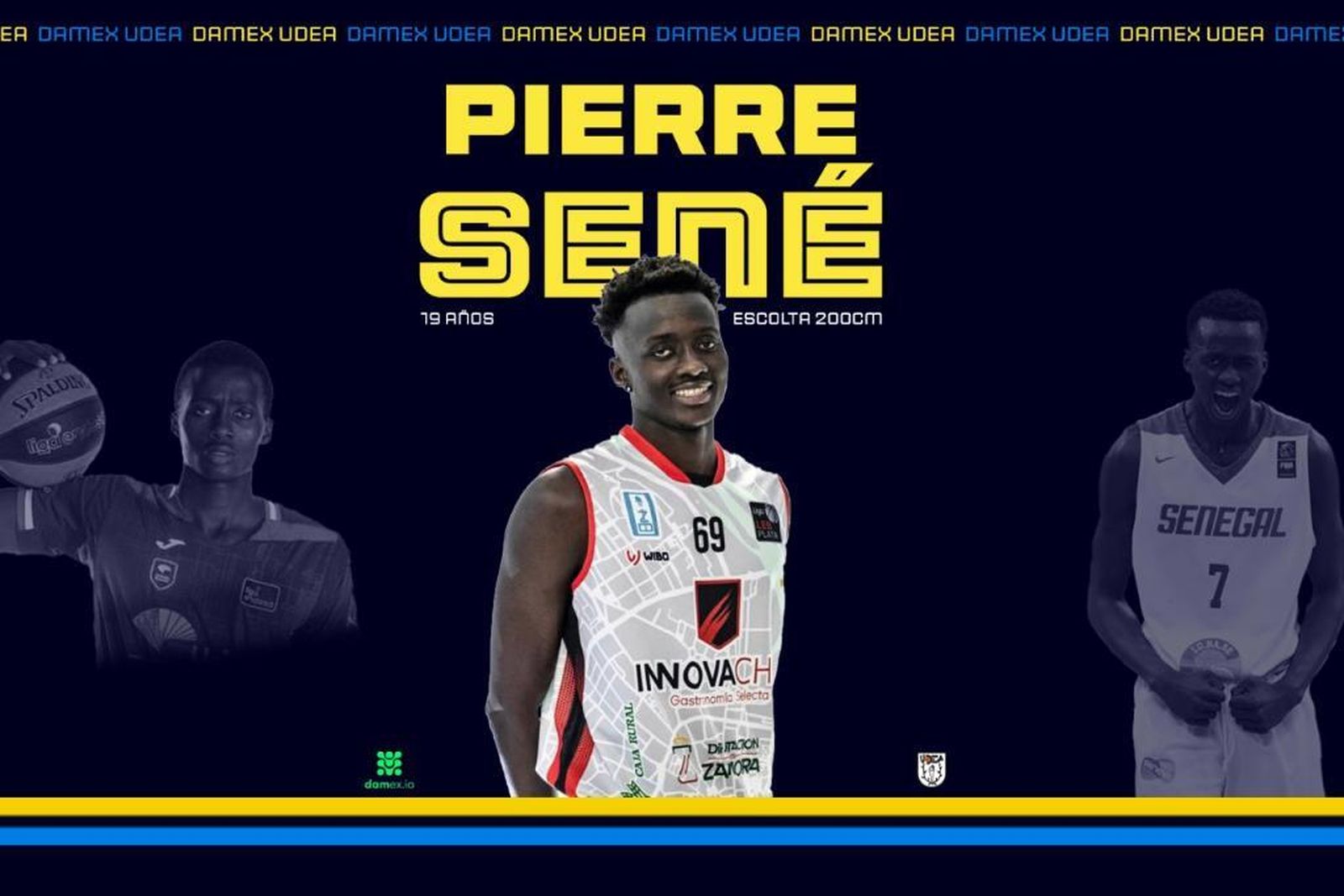Pierre Sené, nuevo jugador del Damex Udea Algeciras.