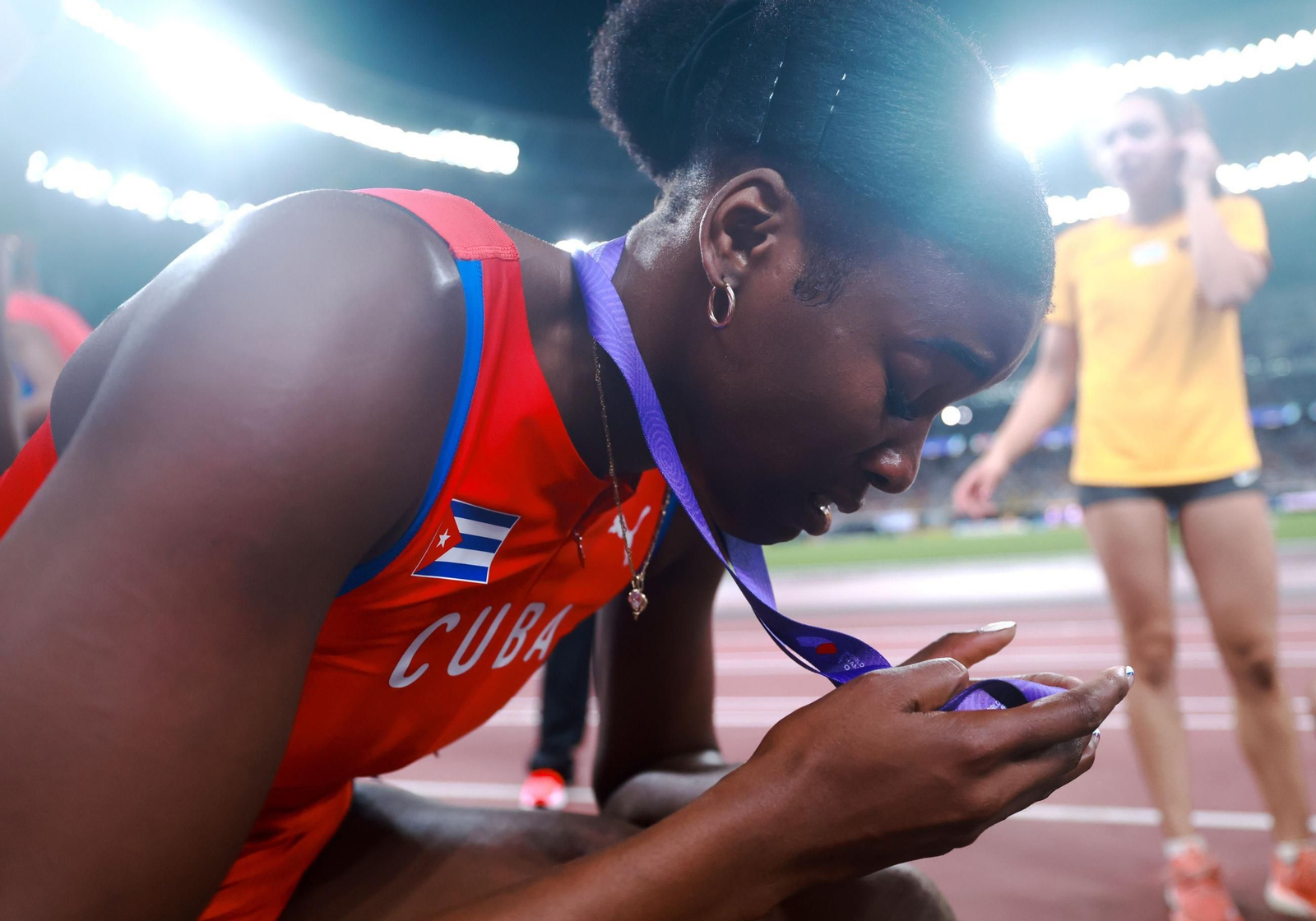 Las fotos del prometedor triunfo de Attaoui y del resto de la jornada del Mundial de Atletismo