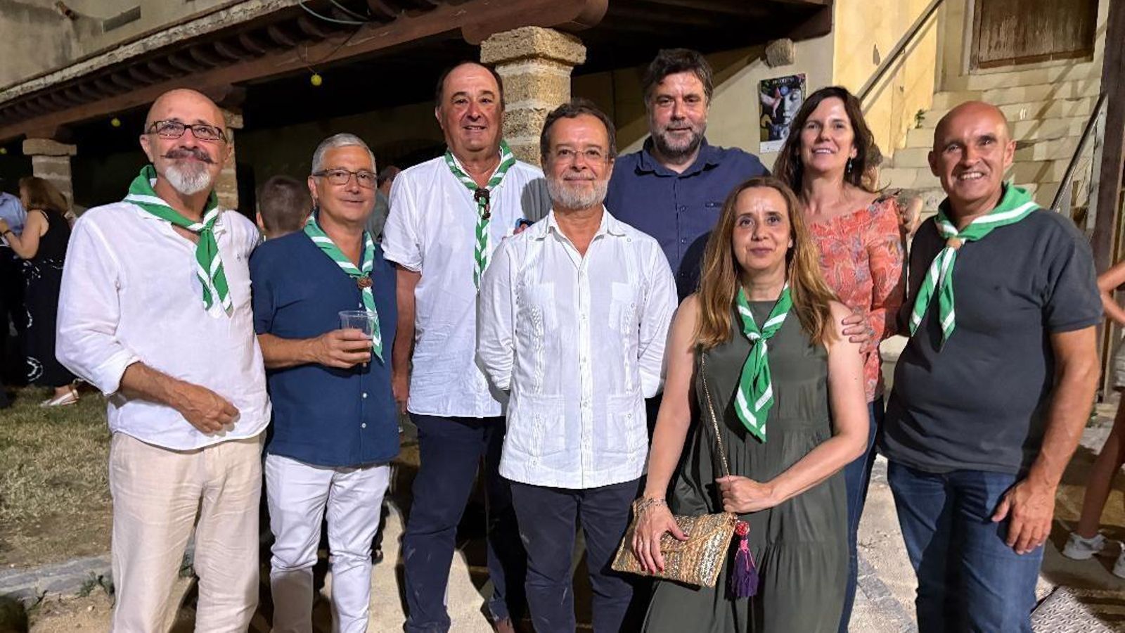 Rafael Sierra, José Ignacio Romero, Chano Quintero, Juanma Marqués, Pepe Baena, Inmaculada Díaz, Carmen Ruiz Fabrellas y Agustín Fernández.