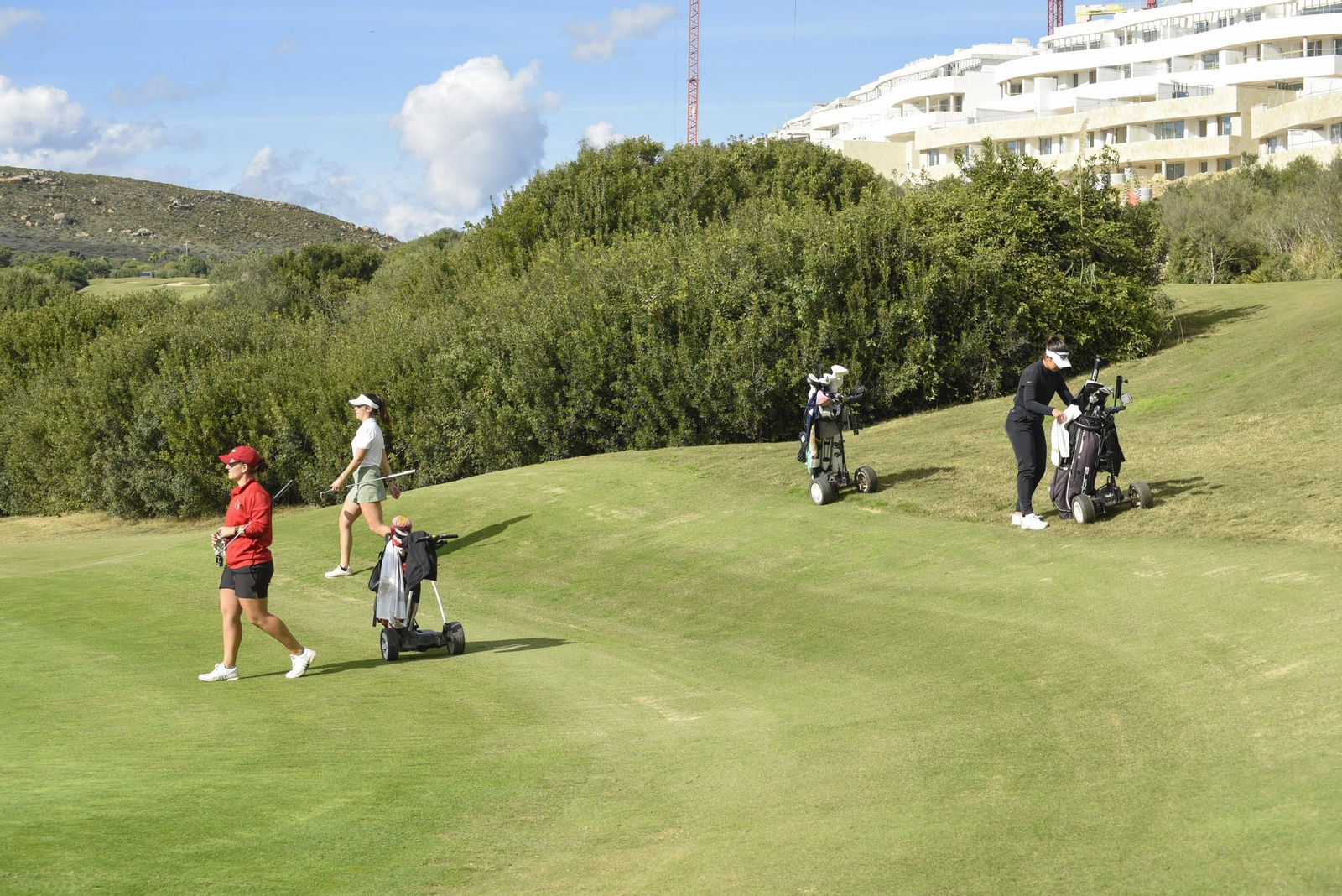 Las fotos de la primera jornada del Santander Campeonato de España Femenino de golf, en La Hacienda, San Roque