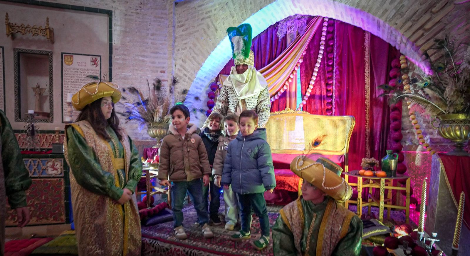 Imágenes del Cartero Real en el Alcázar de Jerez