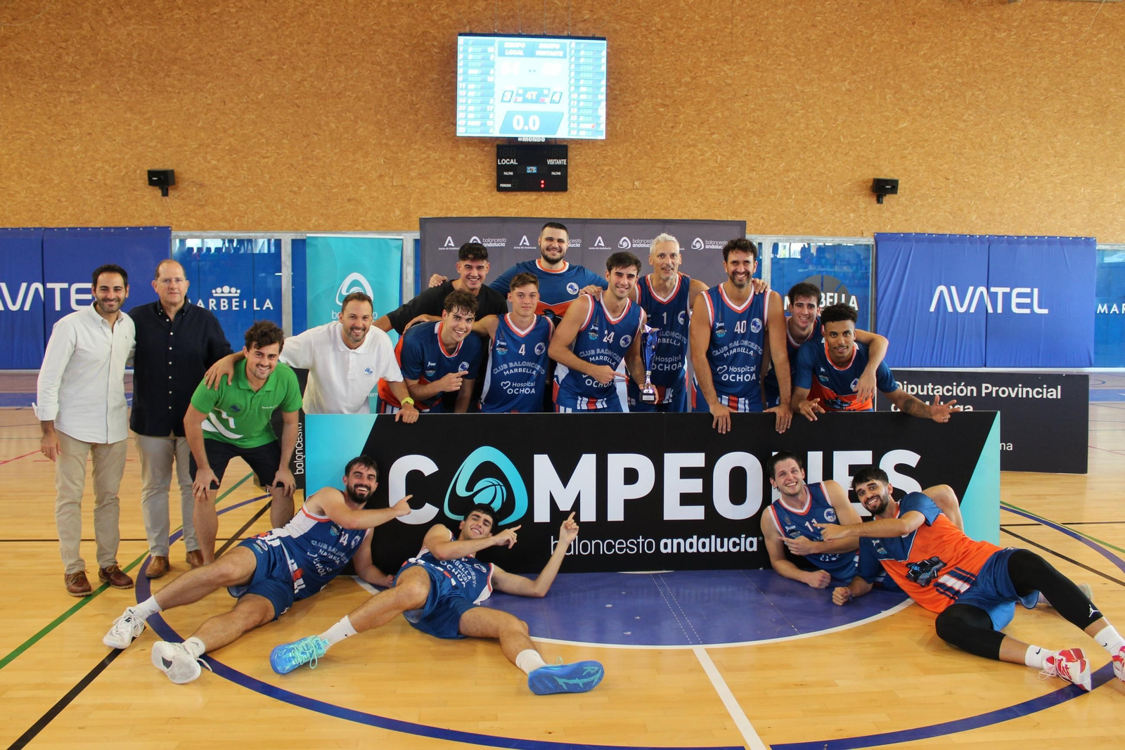 El Hospital Ochoa Marbella, tras ganar la Supercopa. El Hospital Ochoa Marbella, tras ganar la Supercopa.