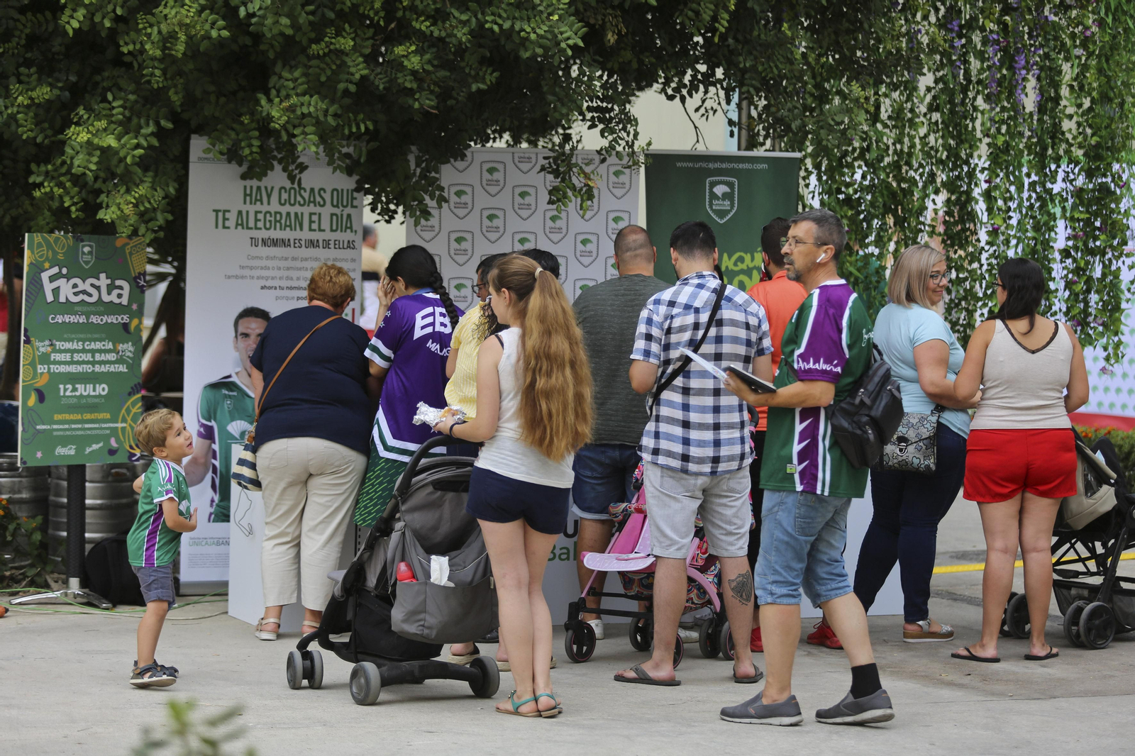 Las fotos de la presentación de la campaña de abonados del Unicaja