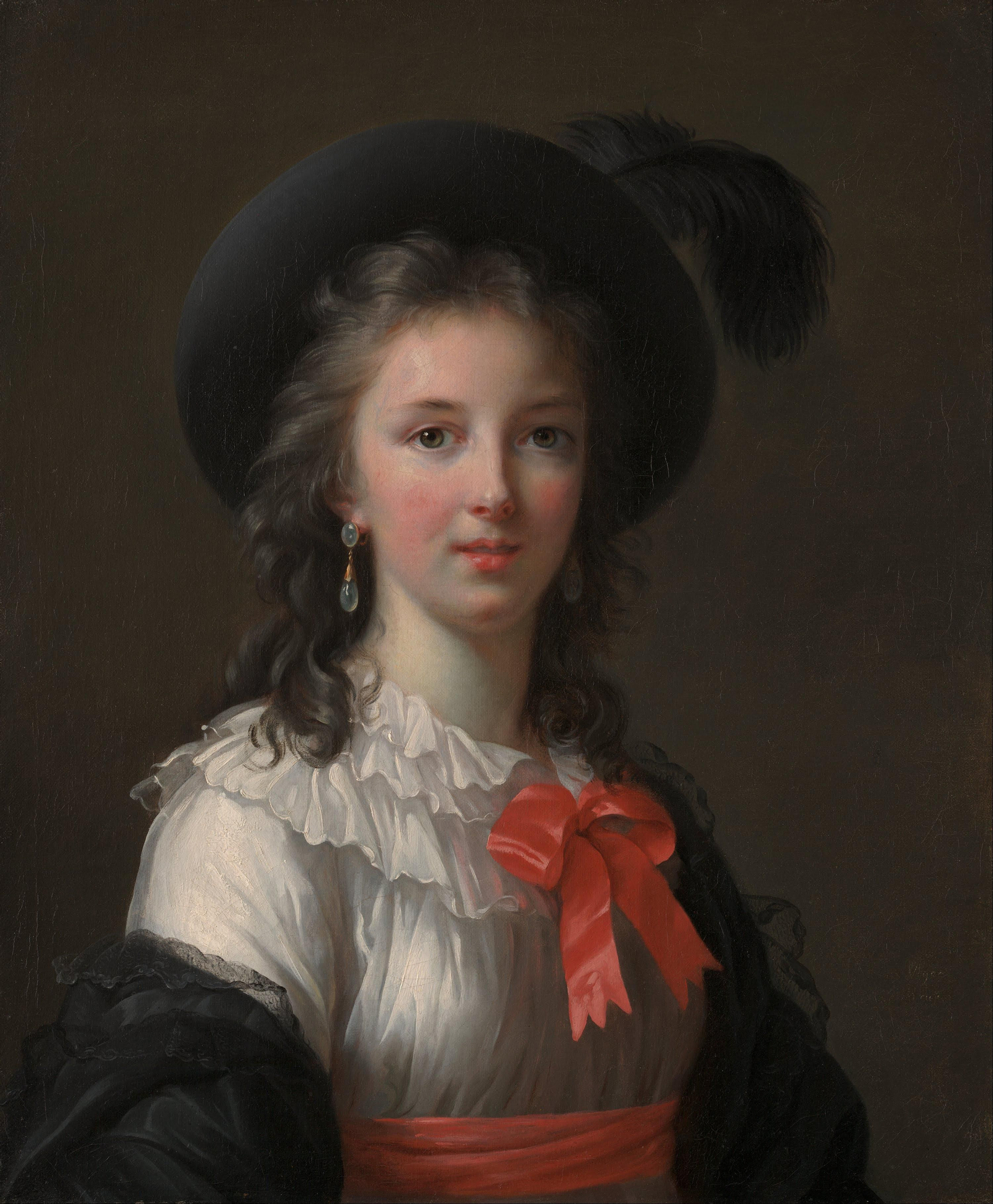 Autorretrato de Élisabeth Louise Vigée-Lebrun, 1782.