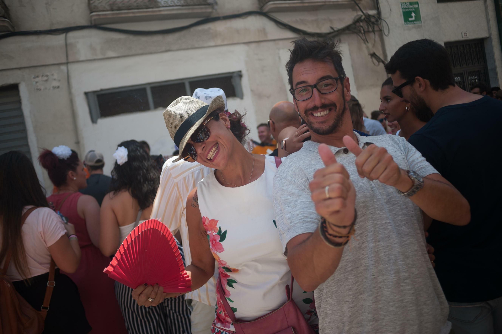 Segundo día de Feria de Málaga en el Centro y en el Real, en fotos