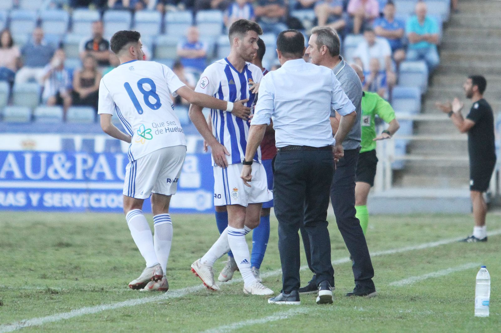 Imágenes del Recreativo de Huelva-Jumilla