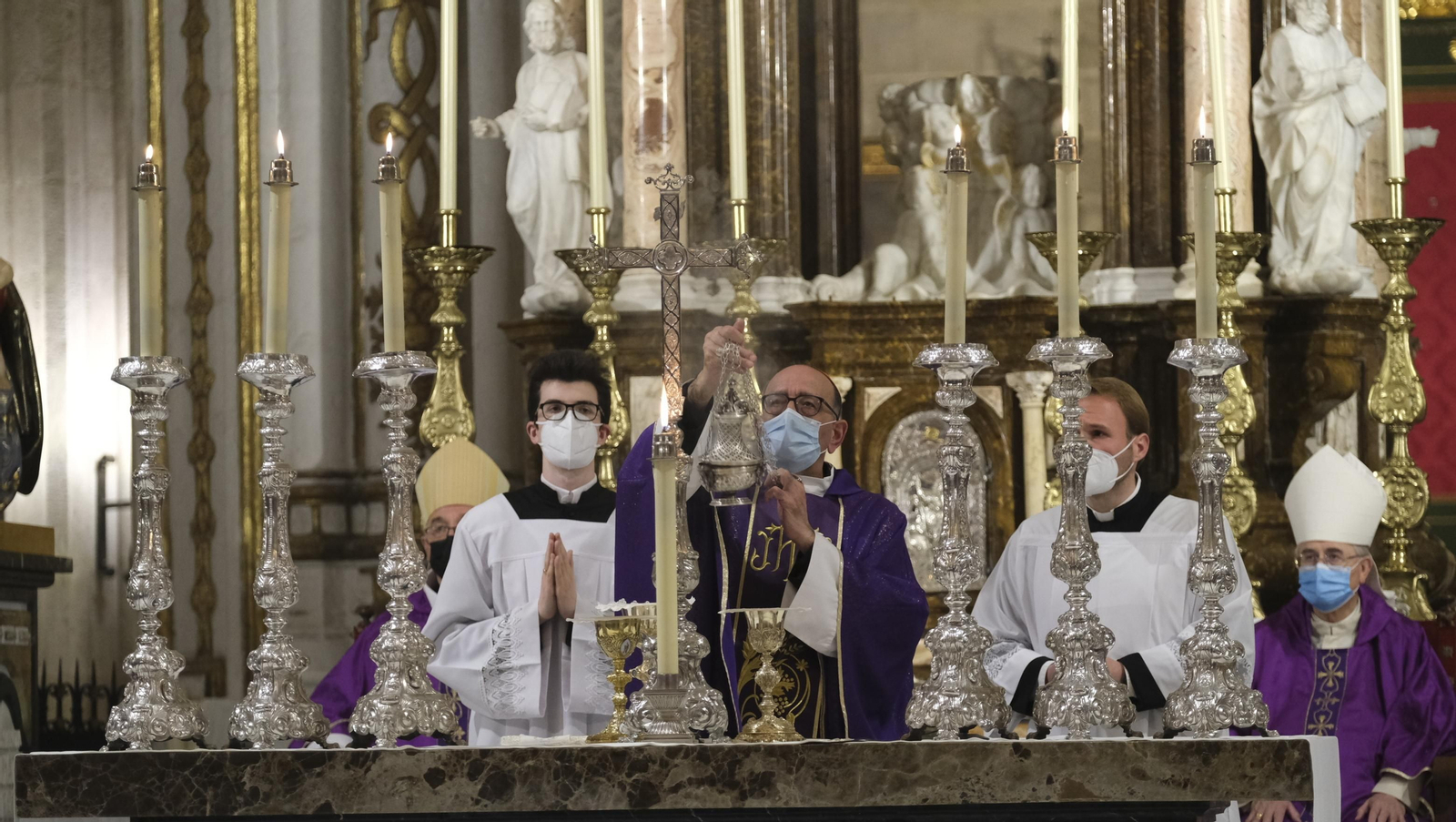 Fotogalería triduo en honor a San José. Catedral de Almería